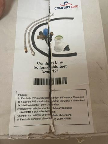 Boiler aansluitset 5delig beschikbaar voor biedingen