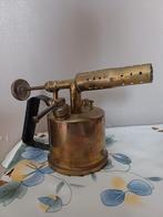 Lampe/brûleur à souder en laiton antique, Enlèvement