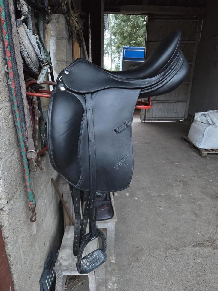 Erreplus Adelinde, Dieren en Toebehoren, Paarden en Pony's | Zadels, Zo goed als nieuw, Dressuur, Ophalen