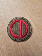 US WW2 85th Infantry division patch whiteback, Ophalen of Verzenden