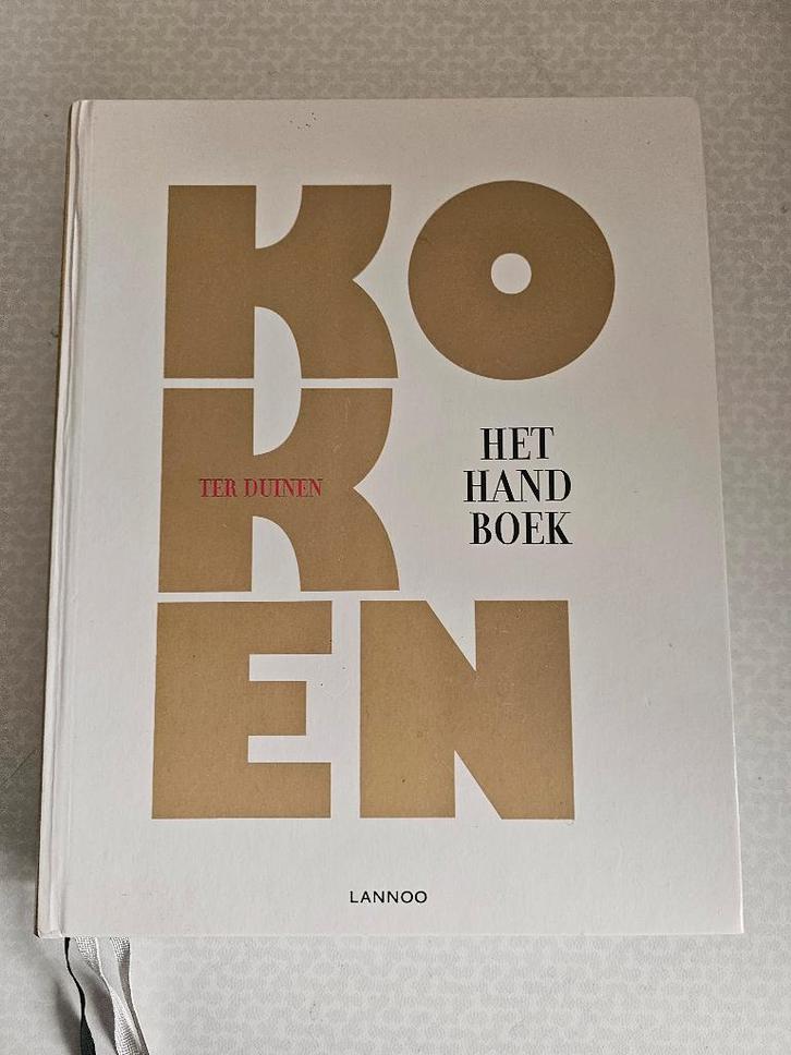 Koken editie 2015 - Hotelschool Ter Duinen - 9789401427920, Livres, Livres de cuisine, Comme neuf, Europe, Envoi