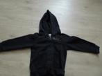Zwarte hoodie (Minoti - Maat 98-104), Meisje, Trui of Vest, Gebruikt, Minotti