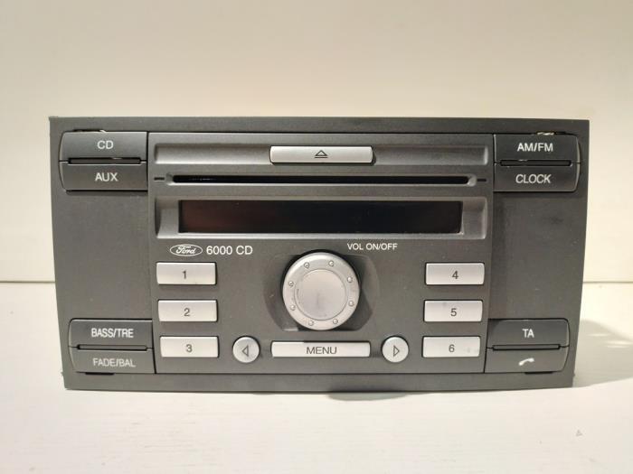 Radio CD Speler van een Ford C-Max, Auto-onderdelen, Elektronica en Kabels, Gebruikt, 3 maanden garantie, Ophalen of Verzenden