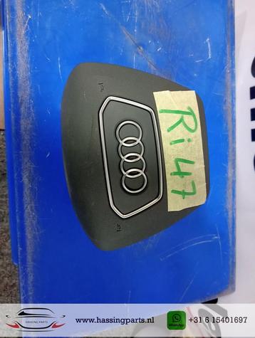 Audi A6, A7 Stuur Airbag Zwart 2018+ 4N0880201K 6PS A6 (C8) beschikbaar voor biedingen