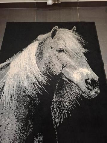 Goed onderhouden tapijt paard ( 120x 170cm ) beschikbaar voor biedingen