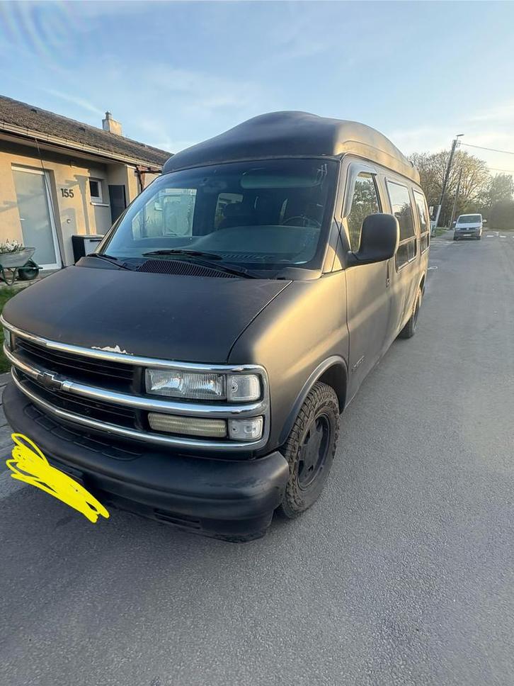 Van aménagé (caravane professionnelle), Autos : Pièces & Accessoires, Autres pièces automobiles, Chevrolet, Révisé, Enlèvement