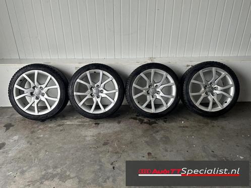 Winterbanden set op 18" velgen Audi A5 ( 2008-2014 ), Auto-onderdelen, Banden en Velgen, Banden en Velgen, Winterbanden, 18 inch