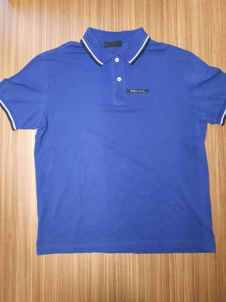 Mooie polo shirts van Prada, Versace, Tommy Hilfiger, ea, Kleding | Heren, Polo's, Gedragen, Maat 48/50 (M), Blauw, Ophalen of Verzenden