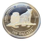 Gambia 1 kilo zilver 100 Dalasis 1996, Timbres & Monnaies, Argent, Enlèvement ou Envoi