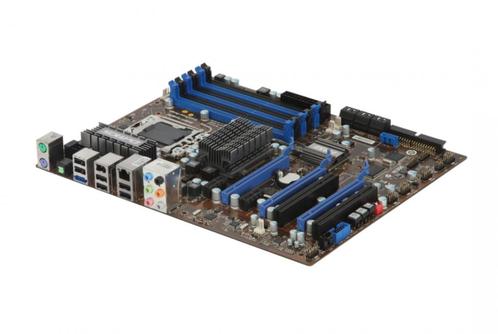 MSI X58 Pro, LGA1366, 6x DDR3, eSata, Computers en Software, Moederborden, Gebruikt, Intel, DDR3, Ophalen of Verzenden
