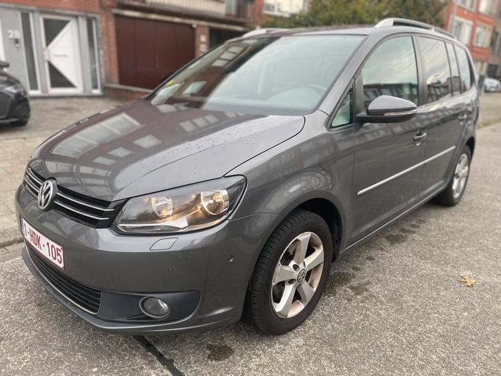 Volkswagen Touran 7zitplaatsen Blue Motion Full Optie LEZ OK, Auto's, Volkswagen, Particulier, Touran, ABS, Airbags, Airconditioning
