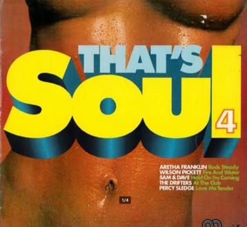 vinyl: THAT'S SOUL 4 (prachtige soul lp) ALS NIEUW beschikbaar voor biedingen