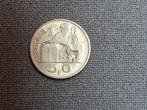 Belgische munt: 50 Frank, Postzegels en Munten, Zilver, Ophalen of Verzenden, Losse munt, Zilver