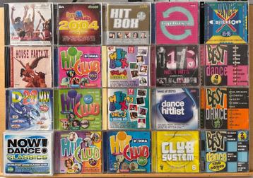 Verzamelalbums Hit box, hit club, top hits, now dance,…  beschikbaar voor biedingen