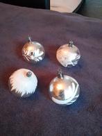 4 oude kerstballen jaren 50, Ophalen of Verzenden, Zo goed als nieuw