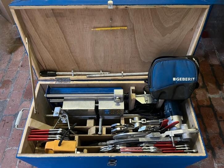 GEBERIT LASMACHINE MEDIA, Doe-het-zelf en Bouw, Gereedschap | Overige machines, Gebruikt, Ophalen