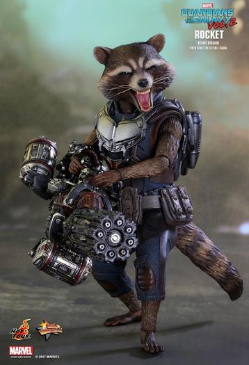 Hot Toys MMS411 Rocket (Guardians of the Galaxy Vol. 2) beschikbaar voor biedingen