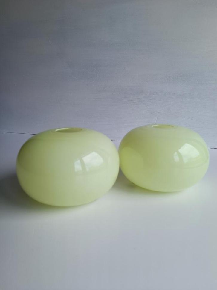 Lot de 2 vases sphériques IKEA Barbro Wesslander & Pia Amse, Maison & Meubles, Accessoires pour la Maison | Vases, Verre, Enlèvement ou Envoi