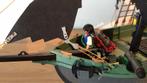 Playmobil Radiografisch Piratenschip met 6 figuren, Los Playmobil, Gebruikt, Ophalen of Verzenden