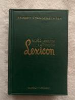 Lexique (Dictionnaire) Néerlandais - Latin (1939 !), Aerts & Van Genechten, Autres sujets/thèmes, Enlèvement, Tome à part