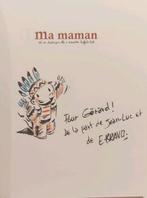Dédicace E.Bravo." Ma maman est en Amérique... TBE ., Boeken, Stripverhalen, Ophalen of Verzenden, Gelezen