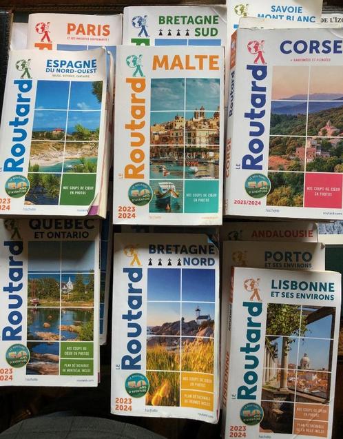 11 Guides du Routard 2023-2024 - 8 euros pièce, Livres, Guides touristiques, Comme neuf, Guide ou Livre de voyage, Europe, Enlèvement