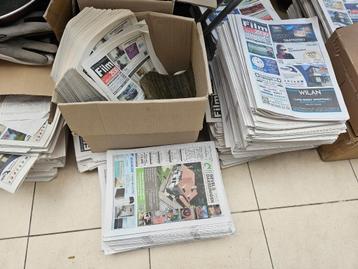 Krantenpapier  beschikbaar voor biedingen