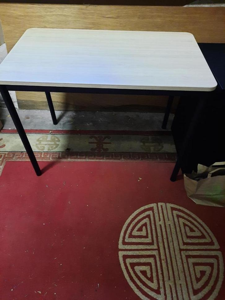 Tafeltje, Maison & Meubles, Tables | Tables à manger, Neuf, 50 à 100 cm, 100 à 150 cm, jusqu'à deux personnes, Rectangulaire, Enlèvement