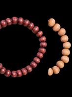 2 BRACELETS EN BOIS DE COCOTIER ARTISANAL NEUF, Bijoux, Sacs & Beauté, Bracelets, Enlèvement ou Envoi, Neuf, Autres couleurs, Bois