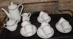 Porcelein eet- en koffieservies 8 personen, Huis en Inrichting, Keuken | Servies, Gebruikt, Ophalen of Verzenden, Overige stijlen