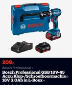 BOSCH GSB18V45 nieuw in l box, Bricolage & Construction, Enlèvement, Perceuse
