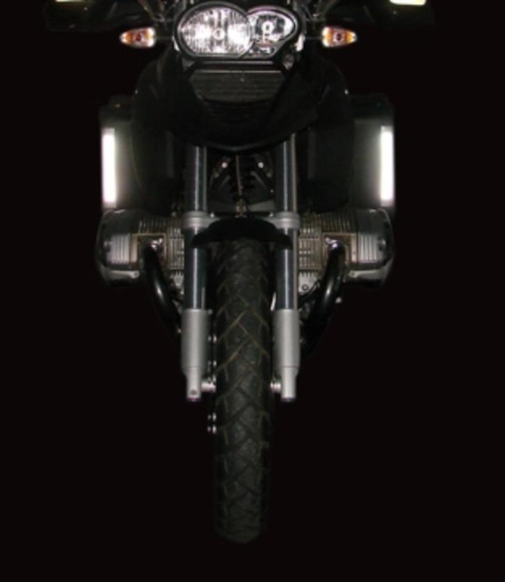 Safety Reflectie stickers WIT, Motoren, Accessoires | Stickers, Verzenden