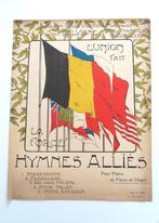 Partition "Hymnes alliés" - La Marseillaise, Musique & Instruments, Enlèvement ou Envoi, Utilisé, Thème, Piano