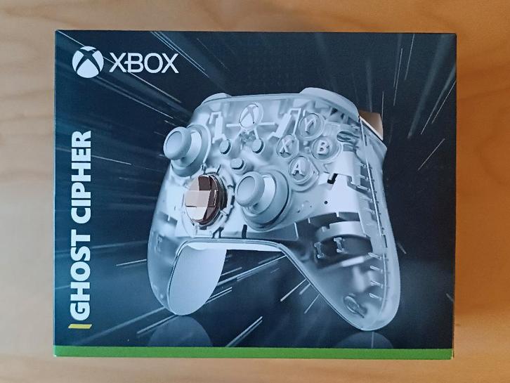 Xbox controller | ghost cipher (zeldzaam), Games en Spelcomputers, Spelcomputers | Xbox | Accessoires, Zo goed als nieuw, Xbox One