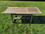 teak tuintafel  (200 cm x 90 cm), Ophalen, Gebruikt, Teakhout