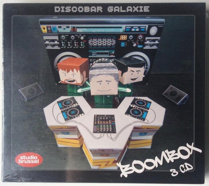 discobar galaxie - boombox SEALED, Cd's en Dvd's, Cd's | Dance en House, Nieuw in verpakking, Disco, Boxset, Ophalen of Verzenden