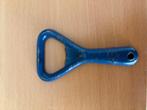 Heineken blauw metalen flesopener 8 cm, Verzamelen, Biermerken, Ophalen of Verzenden, Gebruikt, Flesopener, Heineken