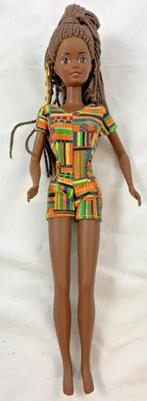 Sindy Hasbro Crimp n Bead Imani pop donker AA Vintage 1994, Verzamelen, Verzenden, Zo goed als nieuw, Pop
