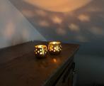 Messing lichtzuiltjes voor theelichtjes, Enlèvement ou Envoi, Comme neuf