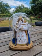 mariabeeld met kind onder glazen stolp., Antiek en Kunst, Ophalen
