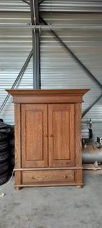 Eiken kast, Huis en Inrichting, Ophalen, Gebruikt, Rustiek, 150 tot 200 cm