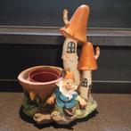 bloempot paddenstoel, Tuin en Terras, Bloempotten, Steen, Ophalen of Verzenden, Zo goed als nieuw, Minder dan 40 cm