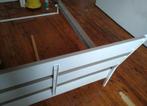 Bed 140x200 Trysil (Ikea), Huis en Inrichting, Slaapkamer | Bedden, Ophalen, Wit, 140 cm, Zo goed als nieuw