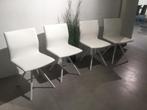 Set van 4 nieuwe stoelen, Ophalen, Wit, Nieuw, Vier