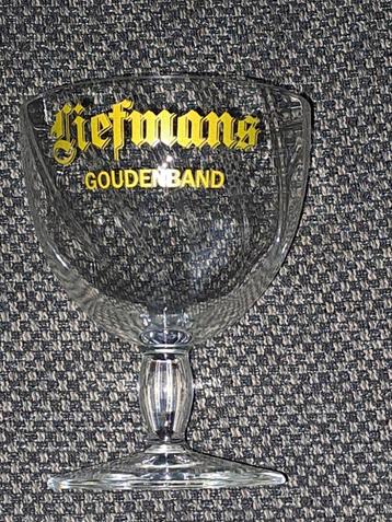 Liefmans Goudenband bier oud glas, met facetten beschikbaar voor biedingen