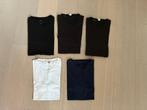 Pakket Heren T-shirts 5 stuks (Maat L / XL), Ophalen of Verzenden, Gedragen, Maat 52/54 (L)