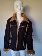 Prachtig daim / pels jasje, Kleding | Dames, Jasjes, Kostuums en Pakken, Ophalen of Verzenden, Jasje