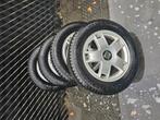 Winterbanden Tyfoon 195/65R15 91t  alu seat velgen, Ophalen, Gebruikt, 15 inch, Velg(en)