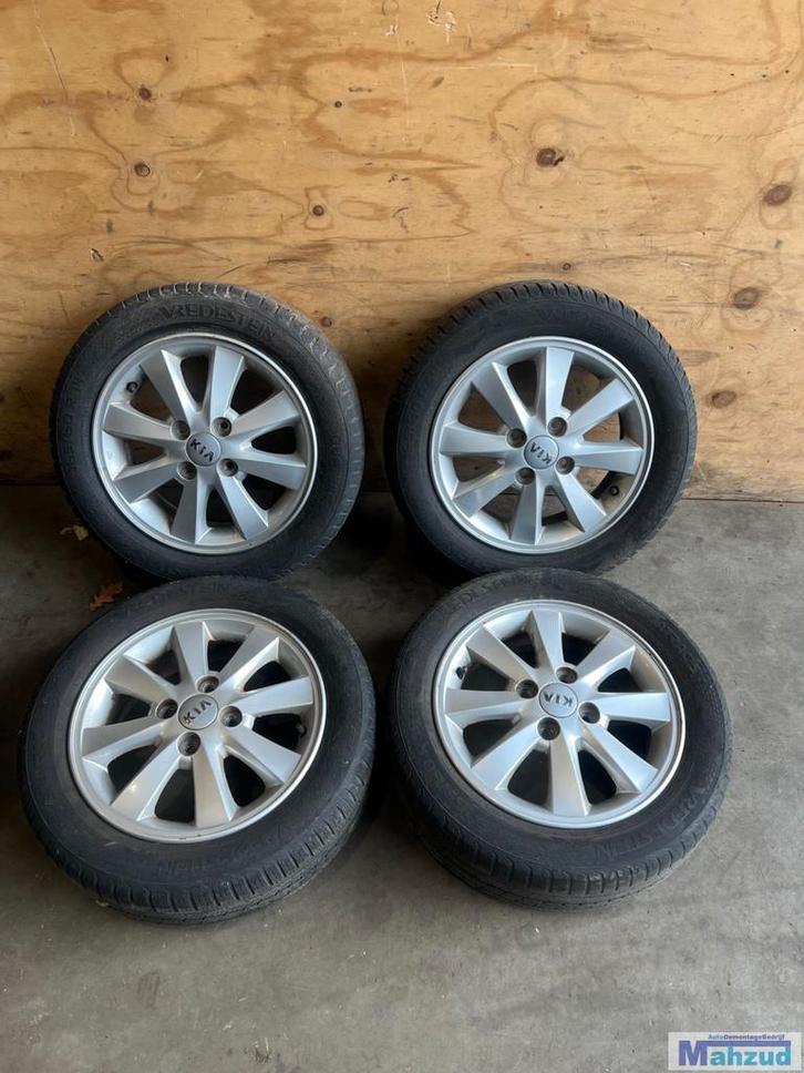 KIA PICANTO 2 Velgen 14 inch 4x100 54.1, Auto-onderdelen, Banden en Velgen, Band(en), Gebruikt