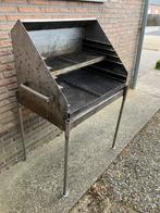 Houtskool barbeque inox, Ophalen, Zo goed als nieuw